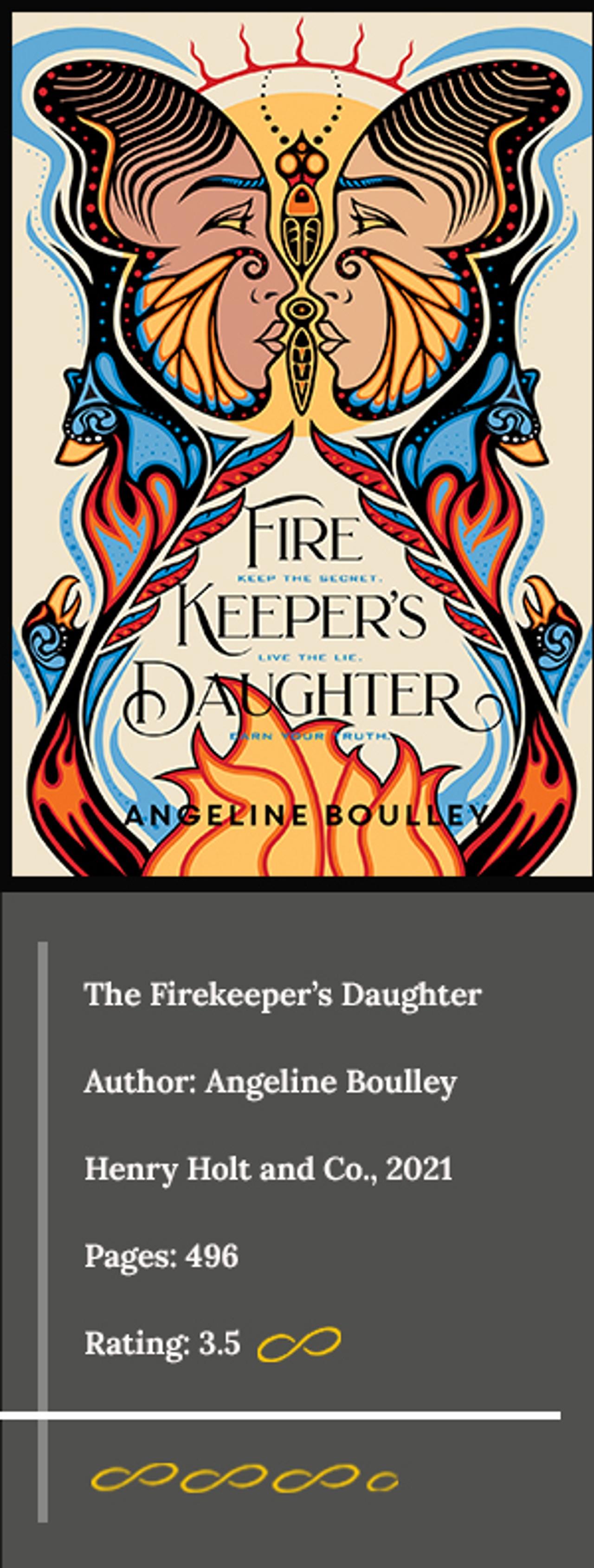 Violence and Healing The Firekeeper's Daughter Battling the Ties